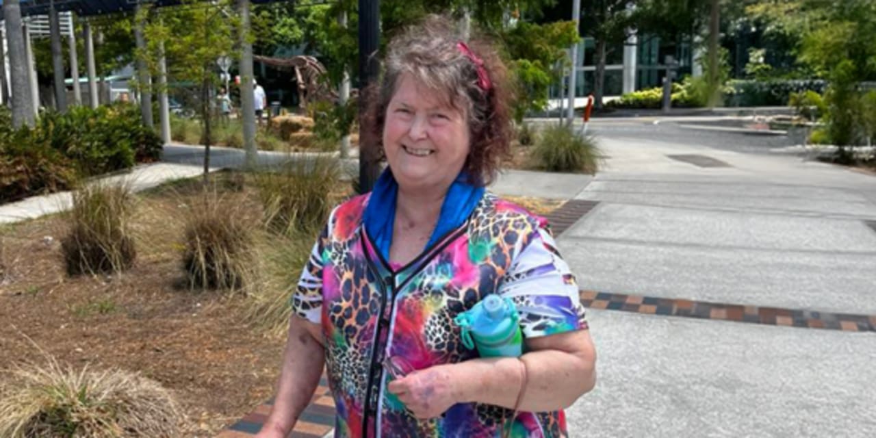 Nasal therapy patient Linda Tchet 