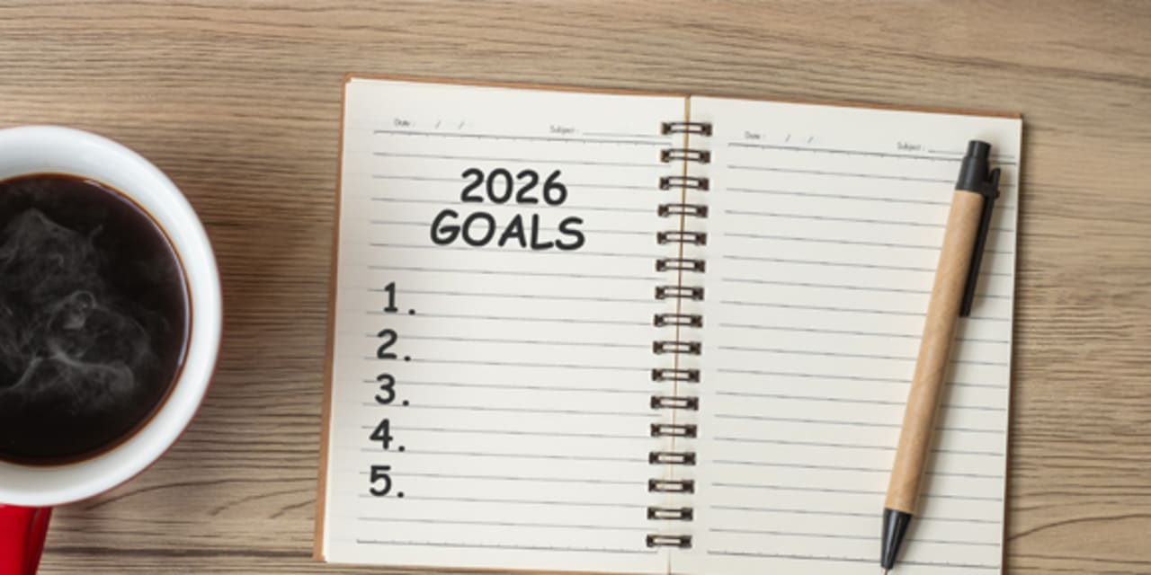 A planner with a list of goals