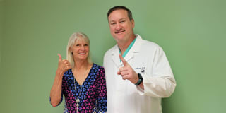 Aneurysm patient Pamela Jordan
