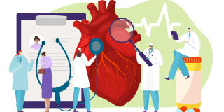 graphic of heart doctors