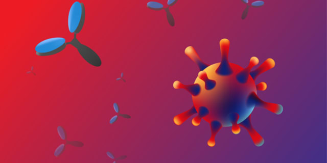 illustration of virus