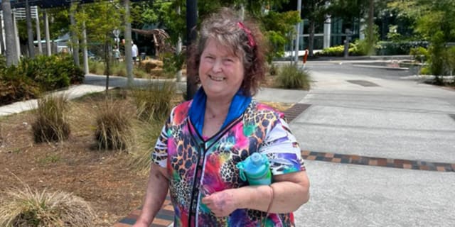 Nasal therapy patient Linda Tchet 