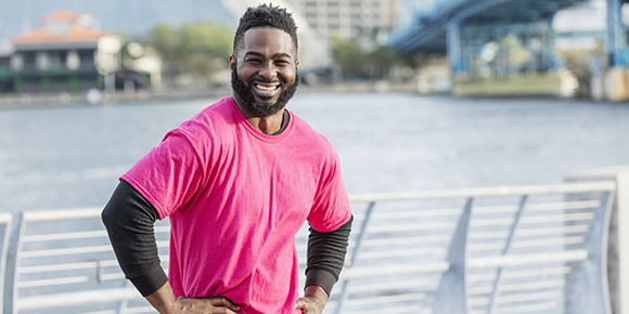male breast cancer patient