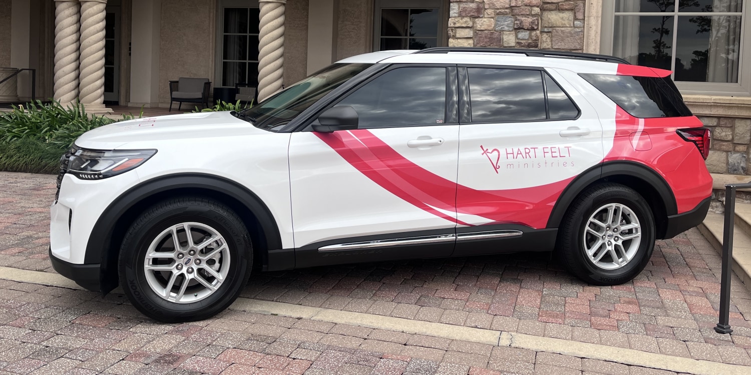 Hart Felt ministries suv