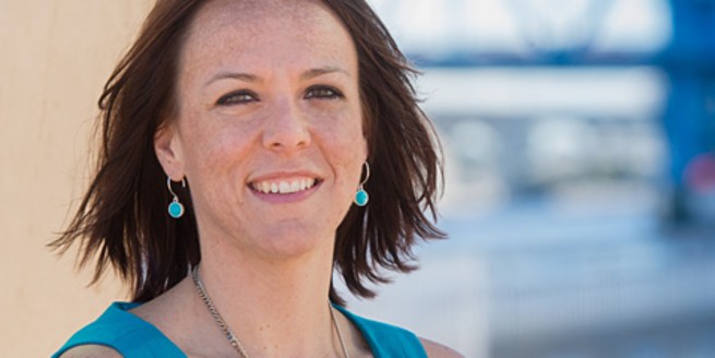 headshot of Katie, weigh loss surgery patient who has seen long-term results.