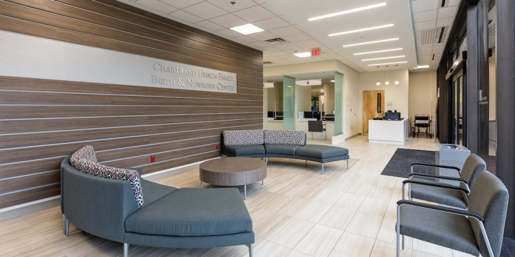 Labor & Deliver lobby at Baptist Jacksonville