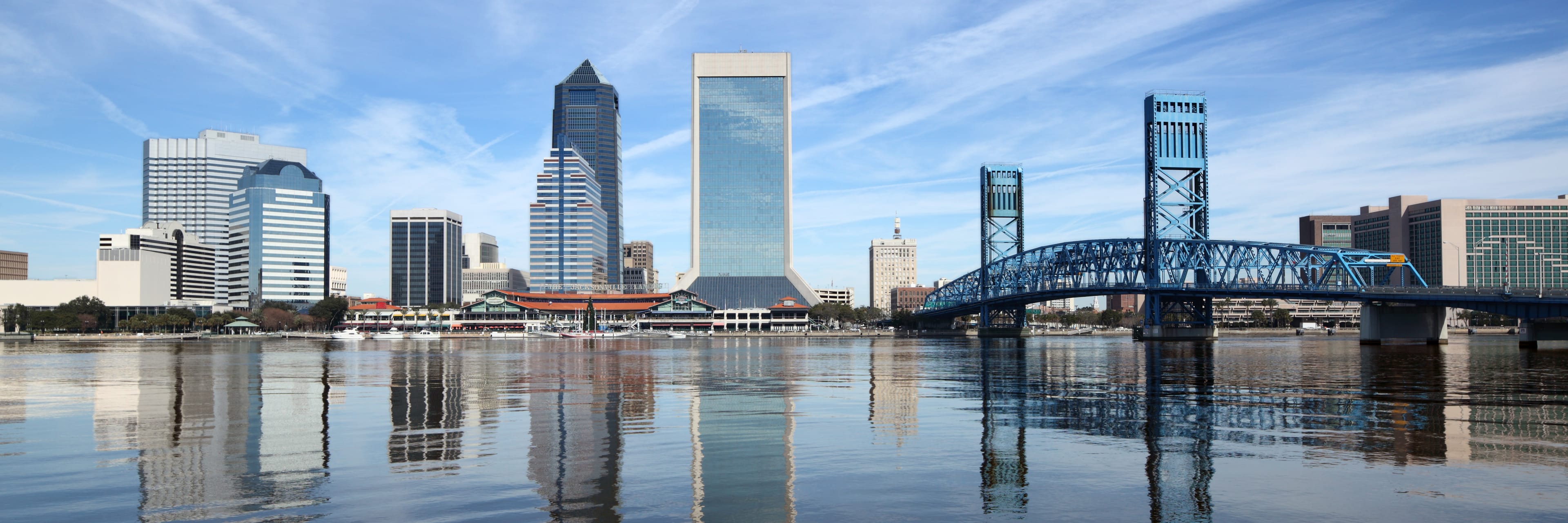 skyline of downtown Jacksonville