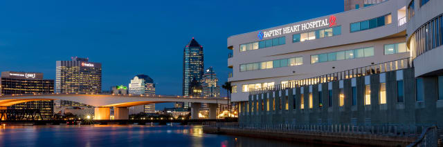 exterior of baptist heart hospital