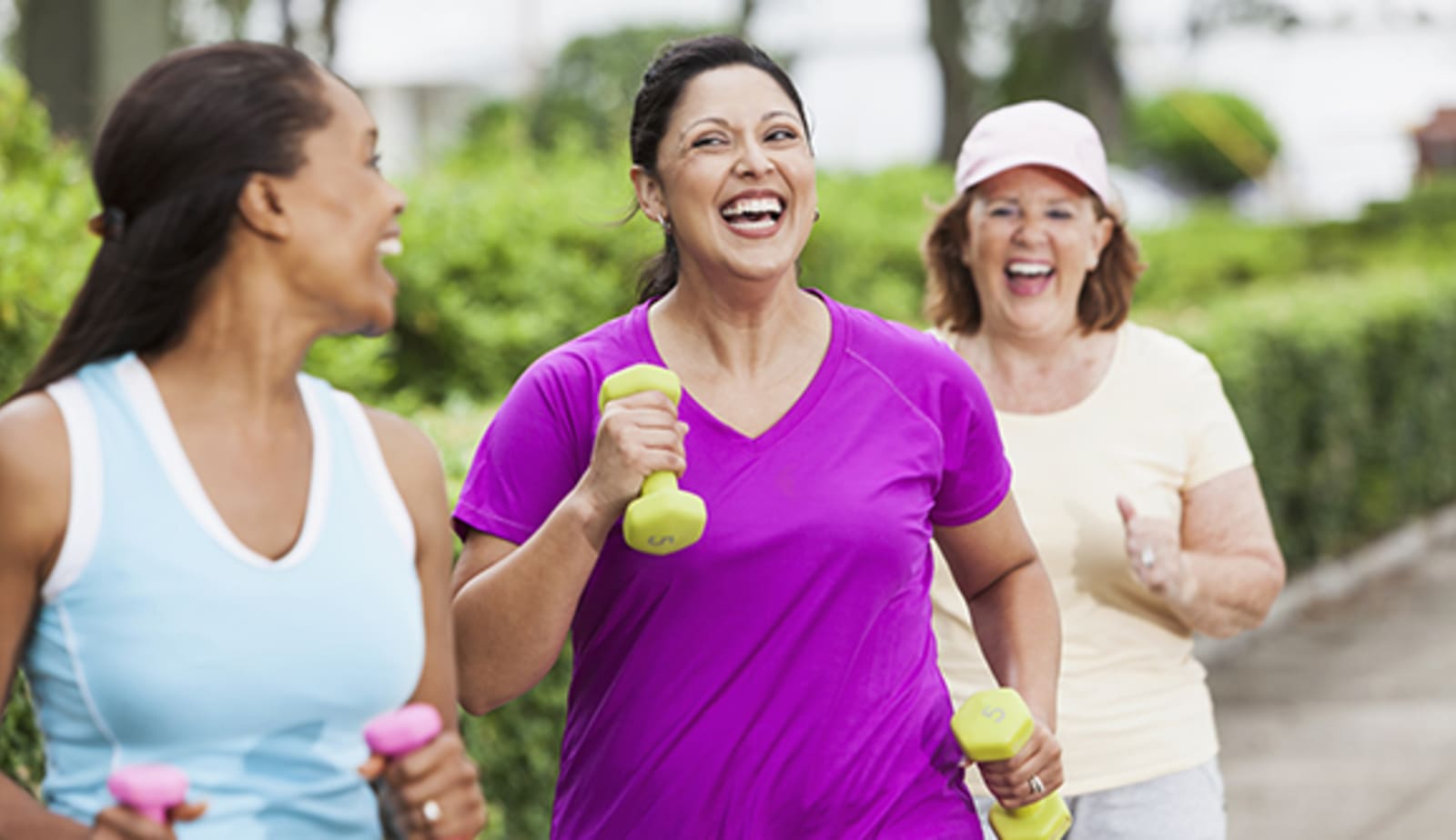 people having fun while getting healthy