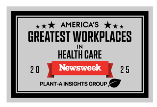 America's Greatest Workplaces in Healthcare Newsweek badge