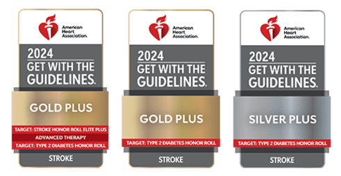2024 Get with the Guidelines award logos