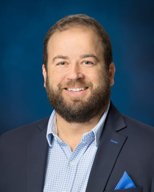Photo portraift of Matthew Rhodes