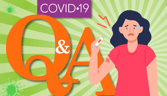 covid-19 Q&A illustration