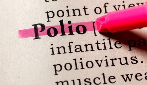 photo for Polio resurfaces article