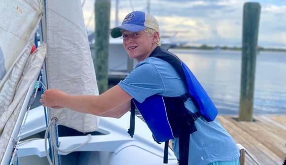 photo for Brain bleed sidelines teen athlete article
