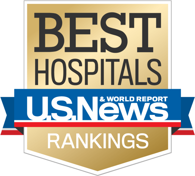 U.S. News & World Report best hospitals badge