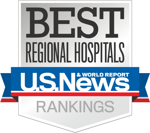 best regional hospitals badge