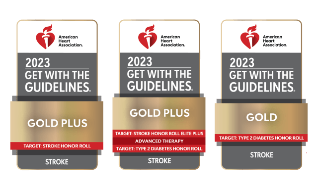 2023 American Heart Association Get with the Guidelines logos