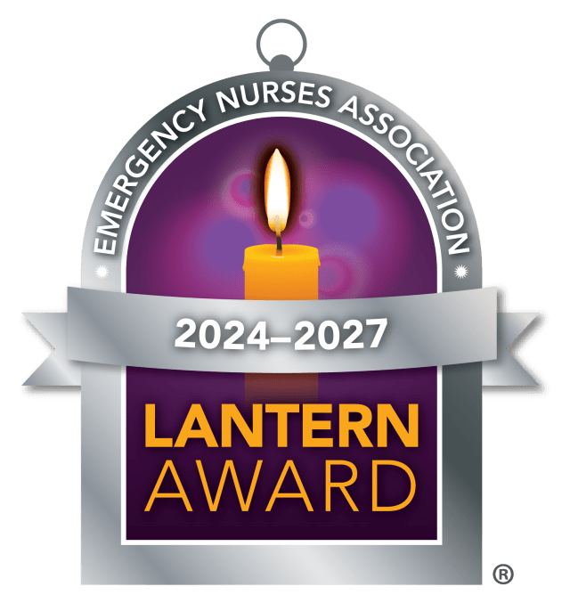 Emergency Nurses Association Lantern Award logo