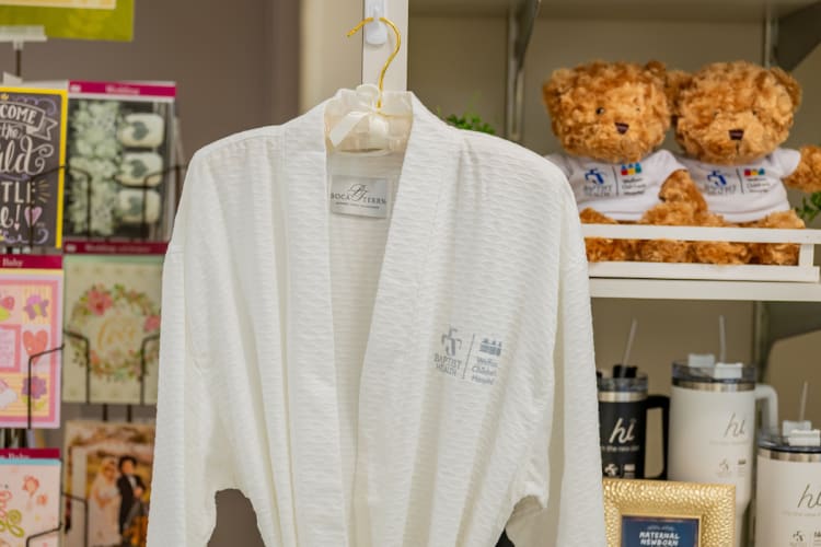 embroidered robe