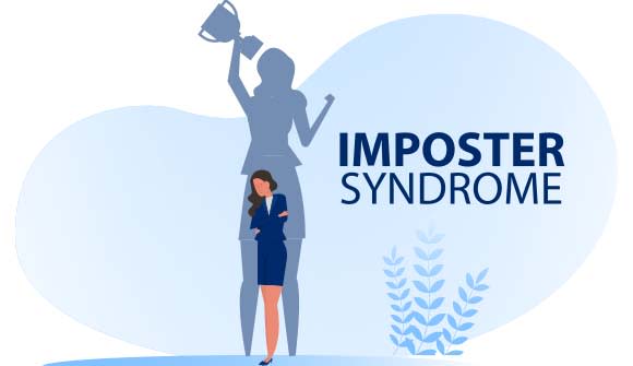 Shadow of woman holding trophy over her head