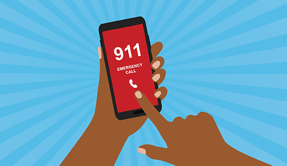Someone calling 911