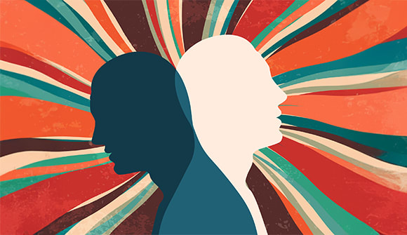 a graphic representation of bipolar disorder