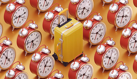 photo for Drained from jet lag? article