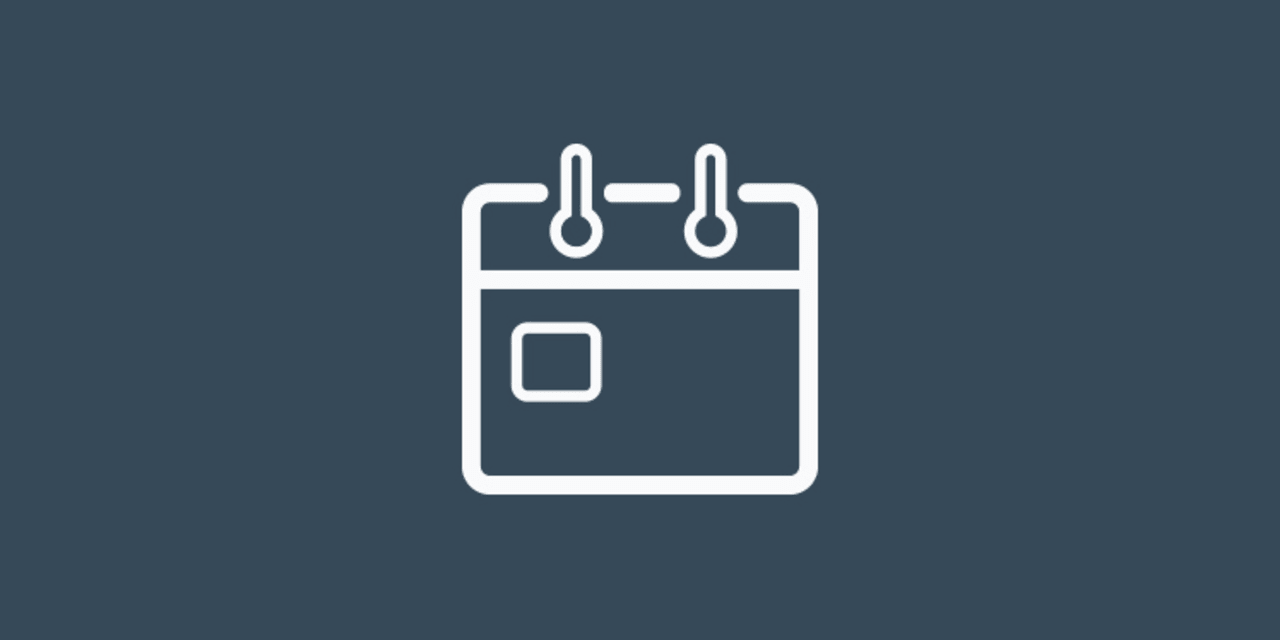 calendar icon