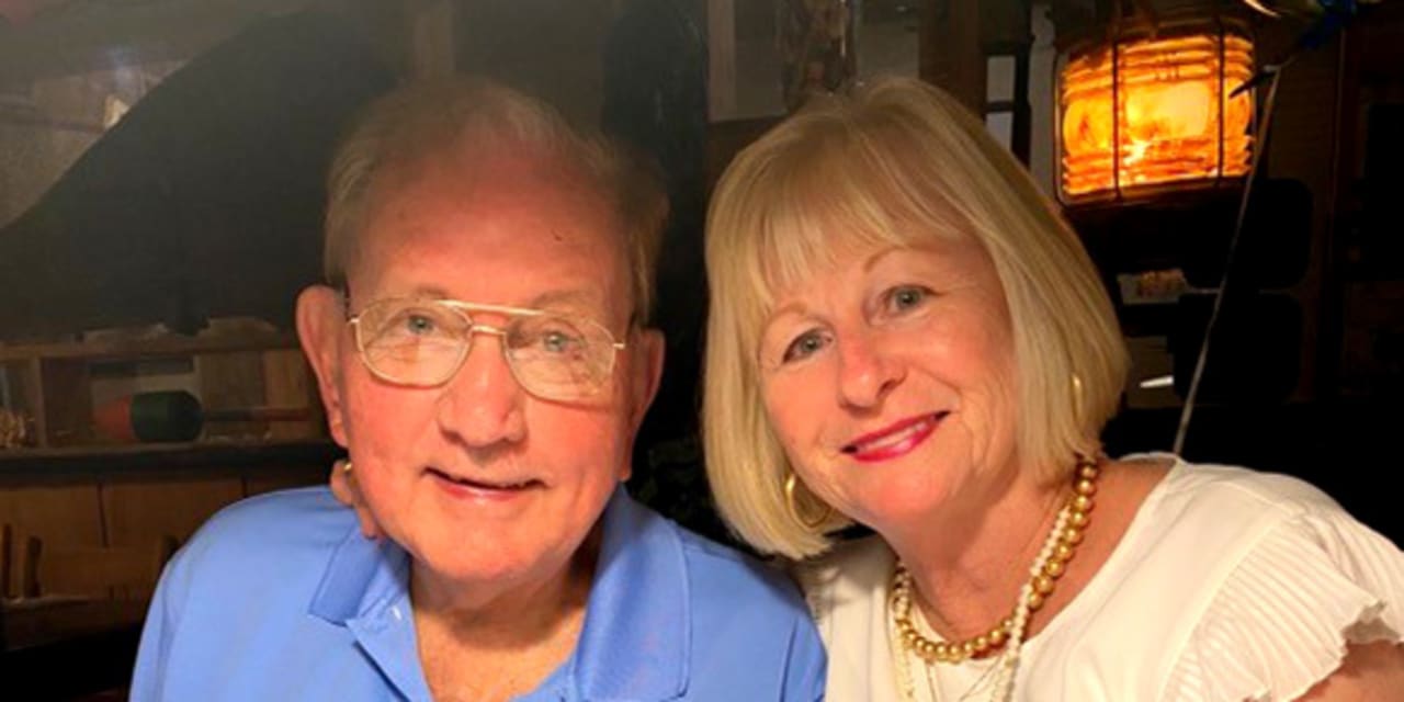 Dr. and Mrs. Mayo pictured smiling.