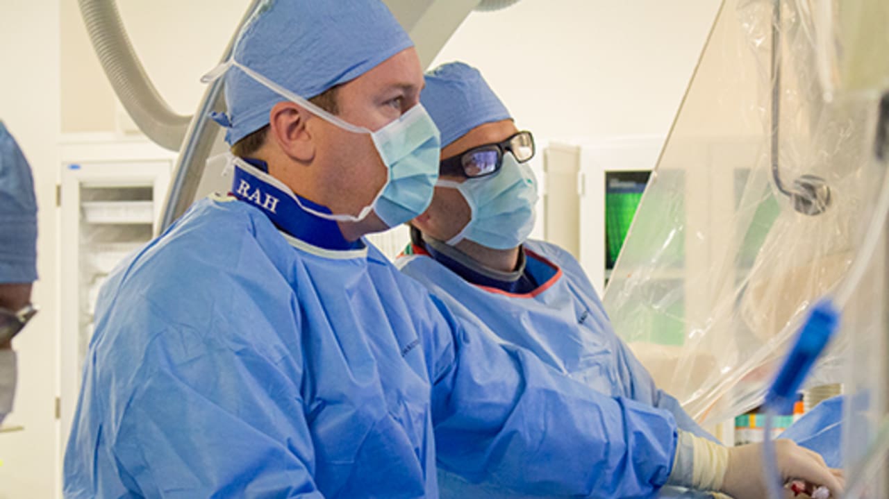 Lyerly Neurosurgery doctors in OR