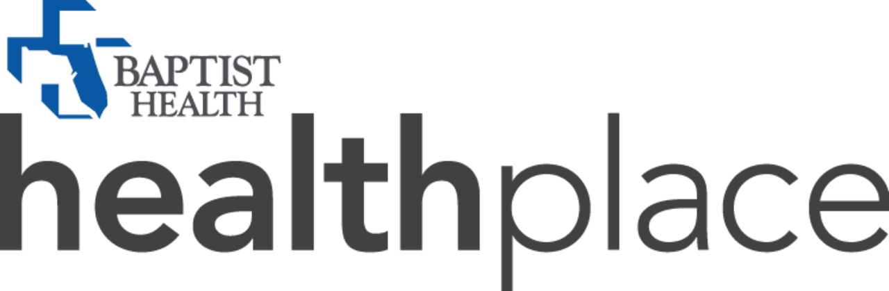 logo that says Baptist Health Health Place