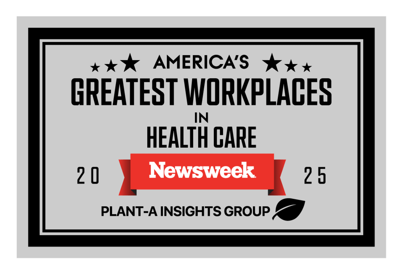 America's Greatest Workplaces in Healthcare Newsweek badge