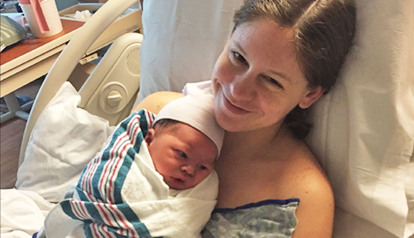 Miranda with baby Lukah