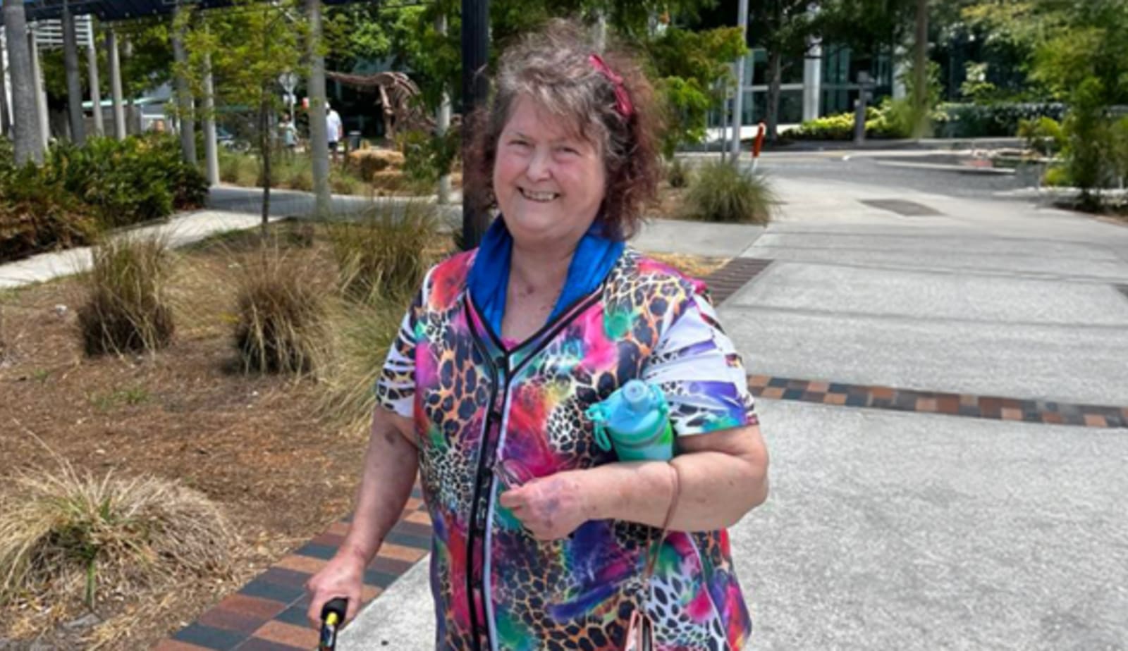 Nasal therapy patient Linda Tchet 