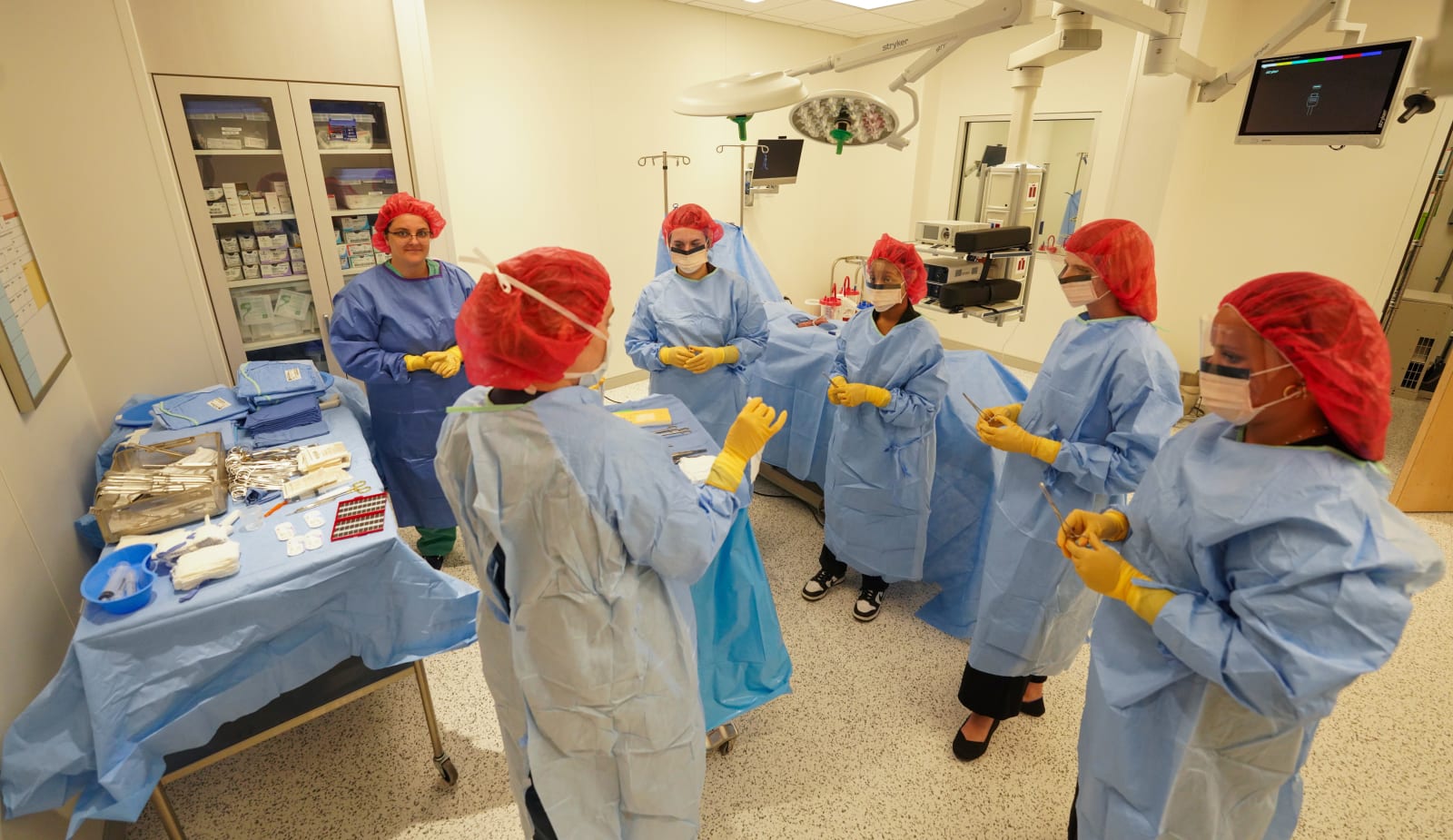 Day in Life event in operating room.