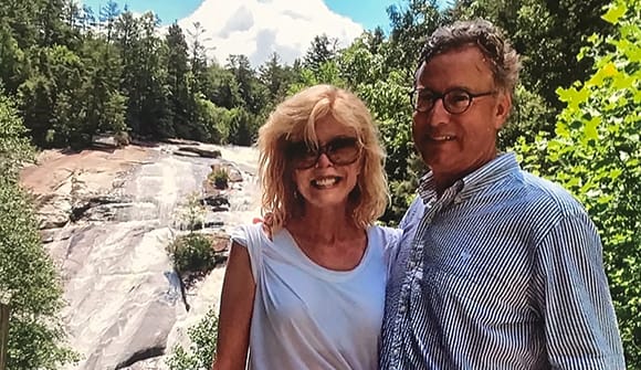 Shep and his wife, Eleanor